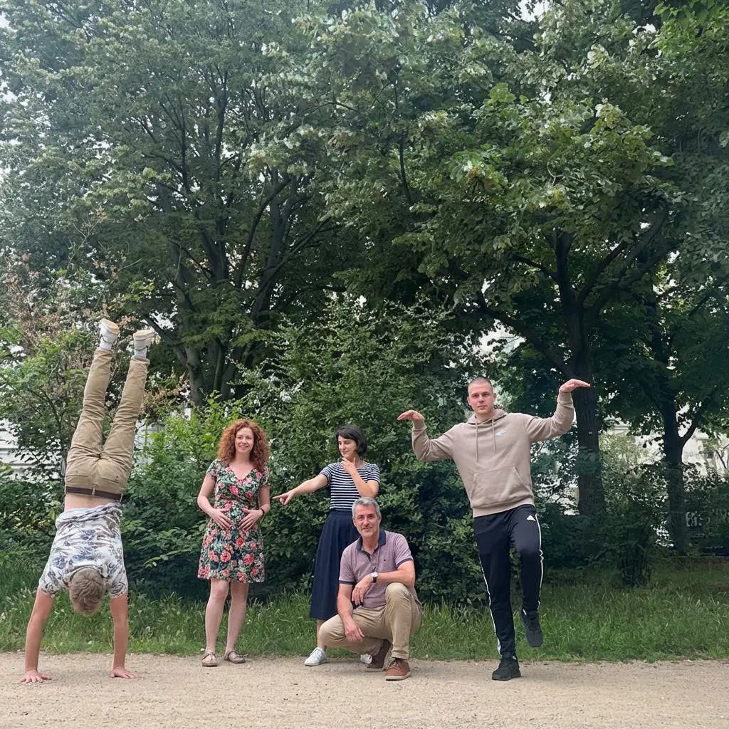 Team Fancy at the Urban Challenger City Scavenger Hunt in Heidelberg – Company Outing