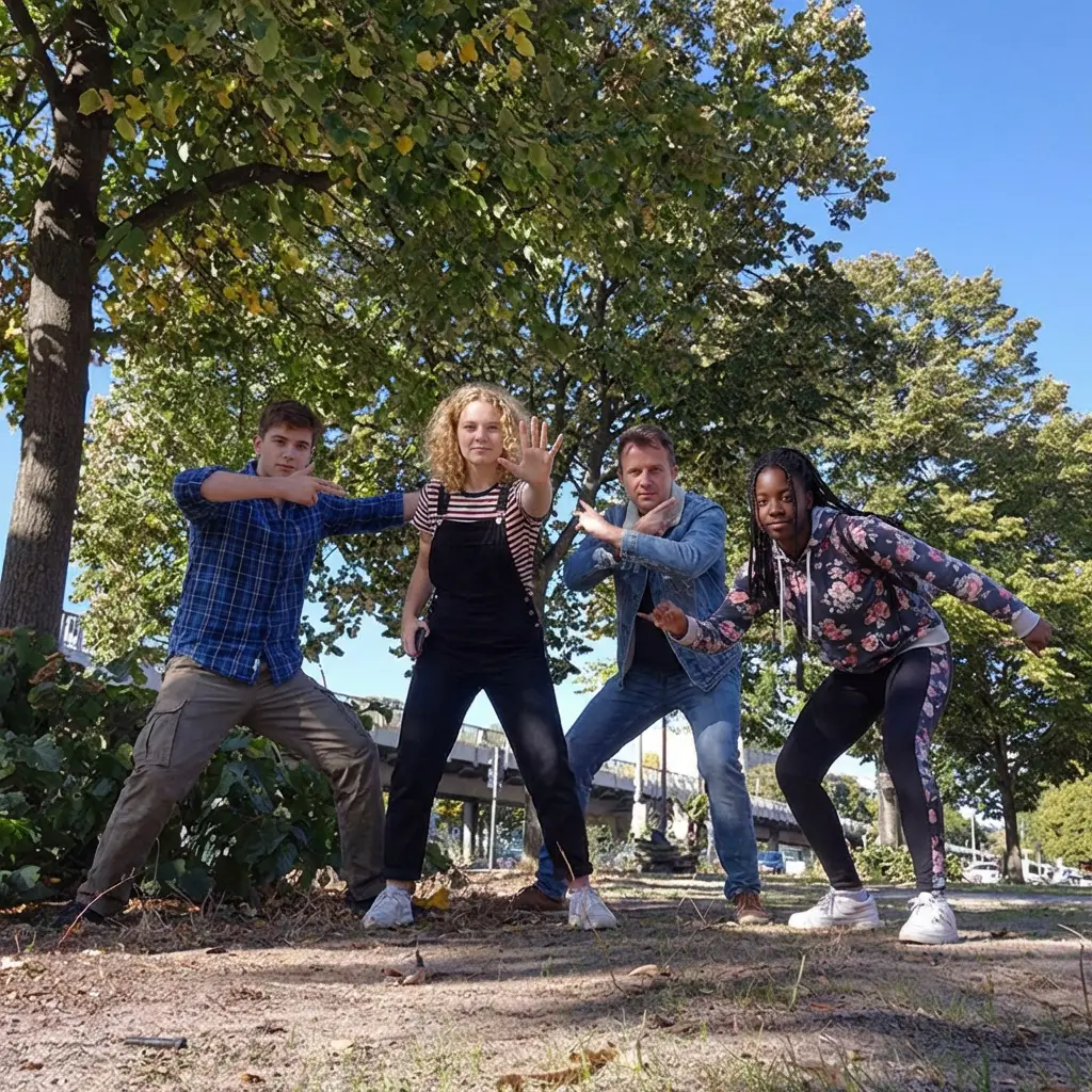 Team Grillypops at the Urban Challenger City Scavenger Hunt in Berlin – Company Outing