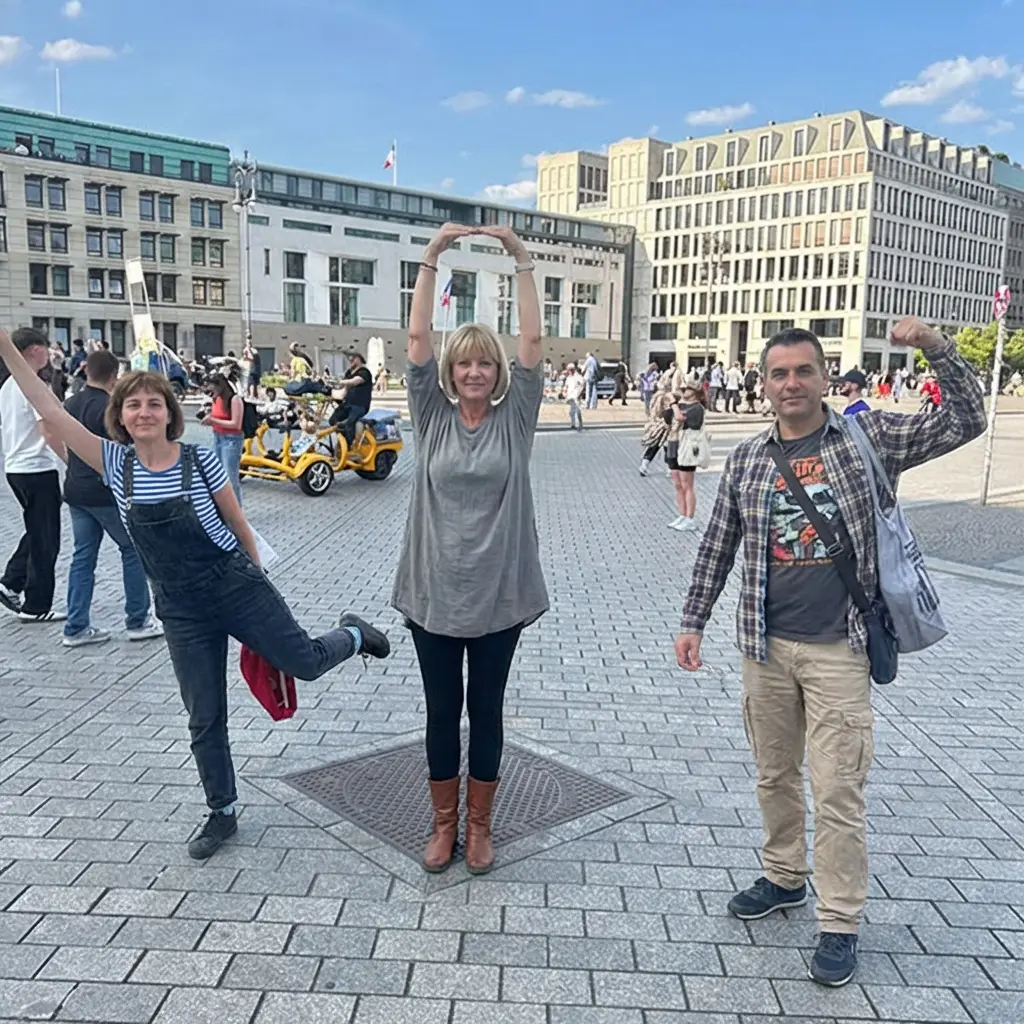 Team K Lagerfeld at the Urban Challenger City Scavenger Hunt in Berlin – Team Building