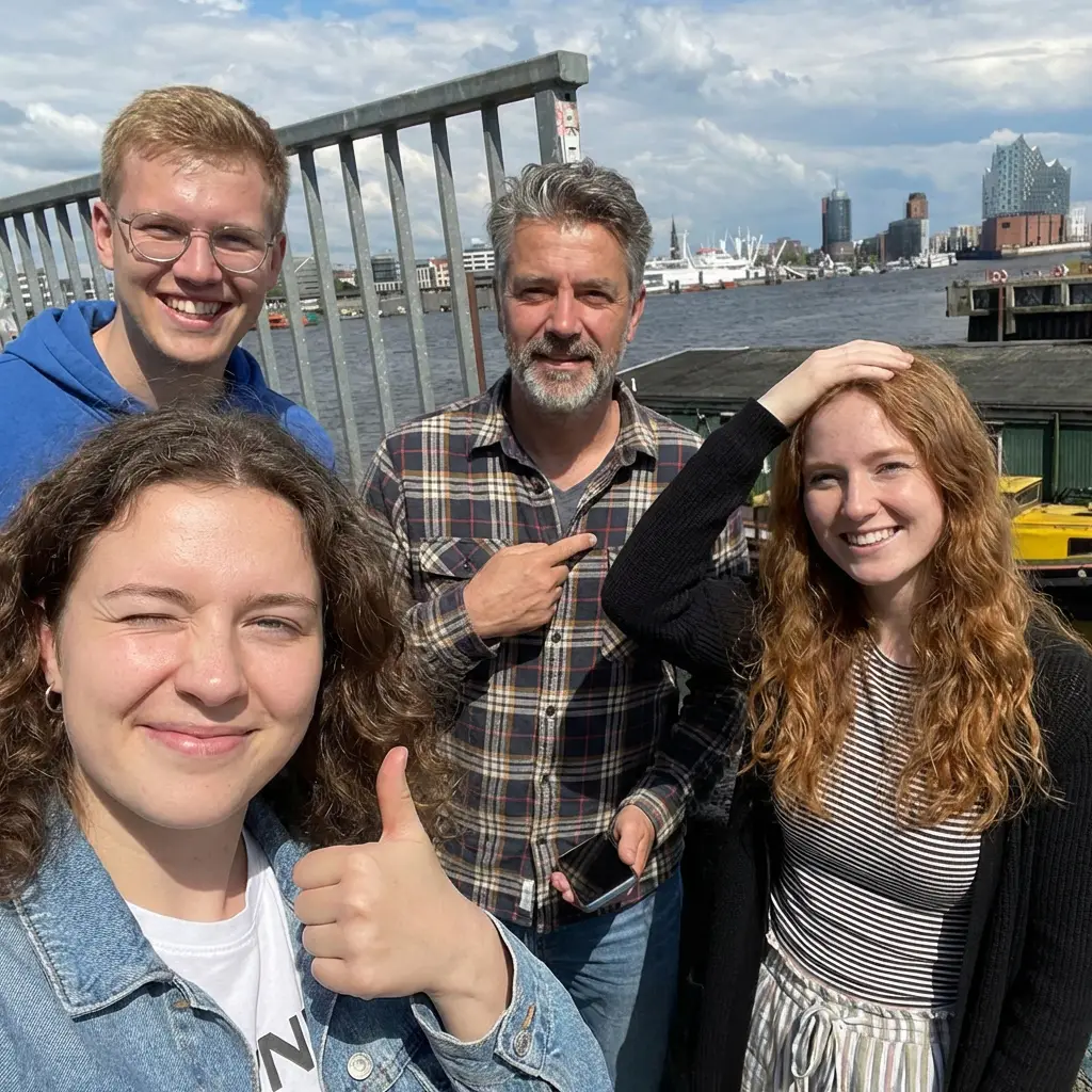 Team ORGA at the Urban Challenger City Scavenger Hunt in Hamburg – City Scavenger Hunt