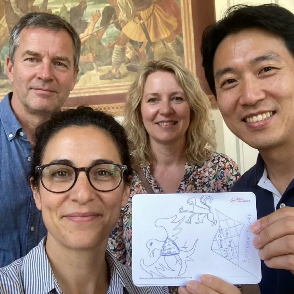 Team Stressed Out bei der Urban Challenger Stadtrallye in München – Betriebsausflug