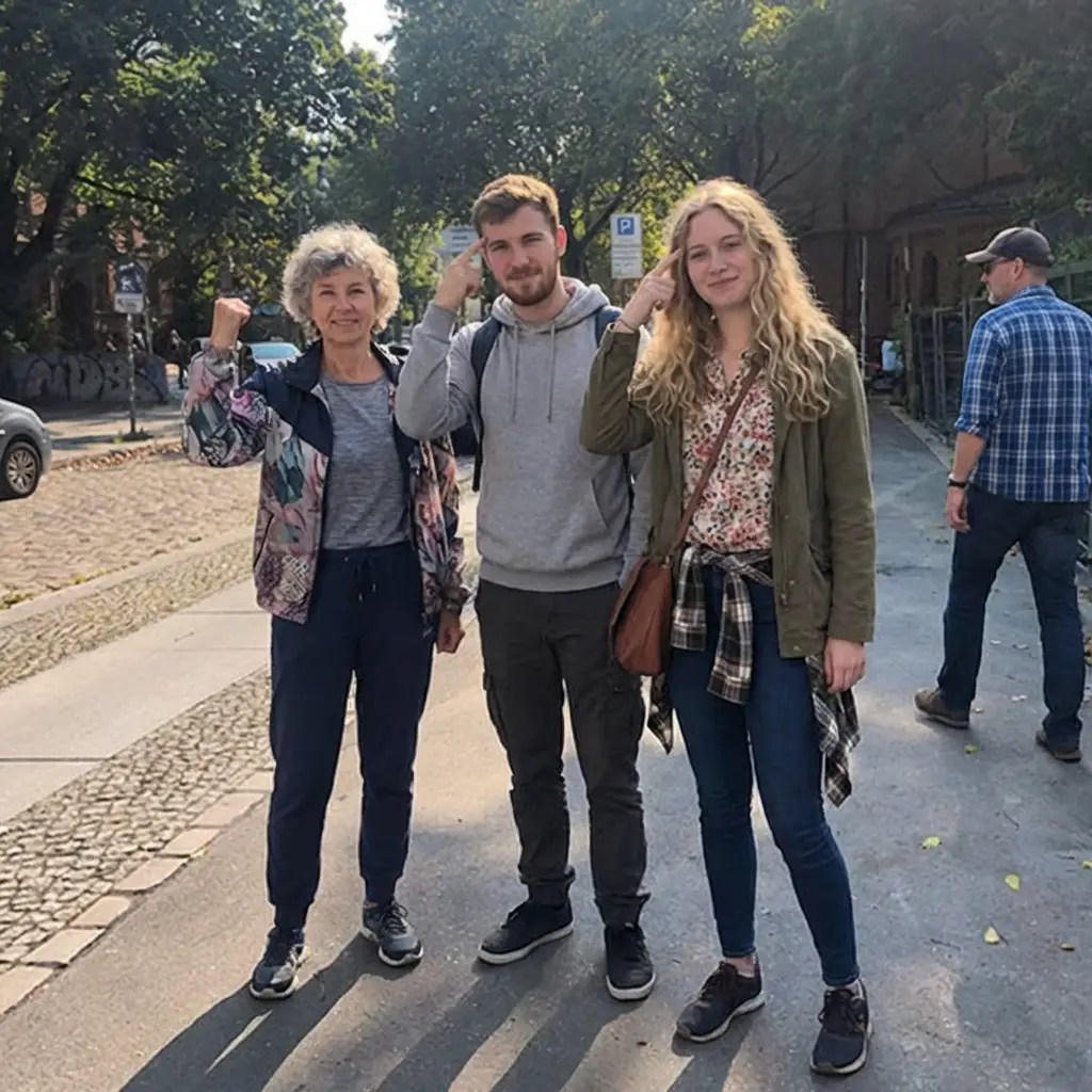Team Streifenhornchen at the Urban Challenger City Scavenger Hunt in Hannover – City Scavenger Hunt