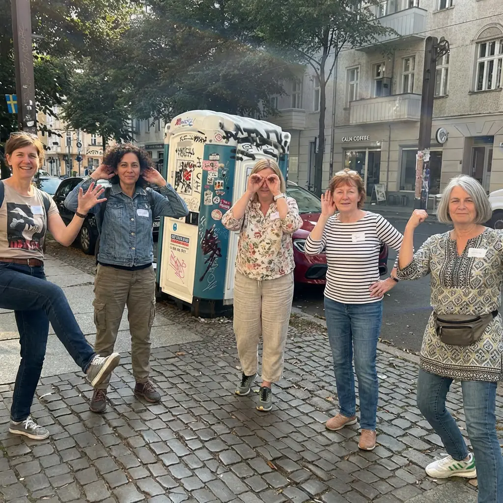 Team Team 3 at the Urban Challenger City Scavenger Hunt in Nuremberg – Team Building