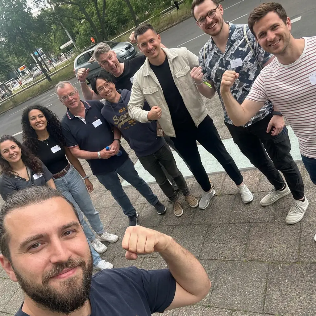 Team The Debugging Force at the Urban Challenger City Scavenger Hunt in Hannover – Company Outing