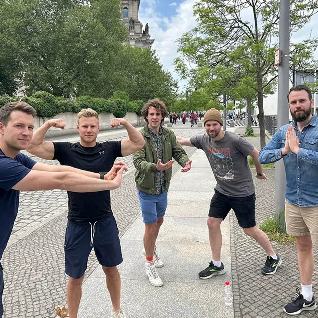 Team Weasels at the Urban Challenger City Scavenger Hunt in Vienna – City Scavenger Hunt