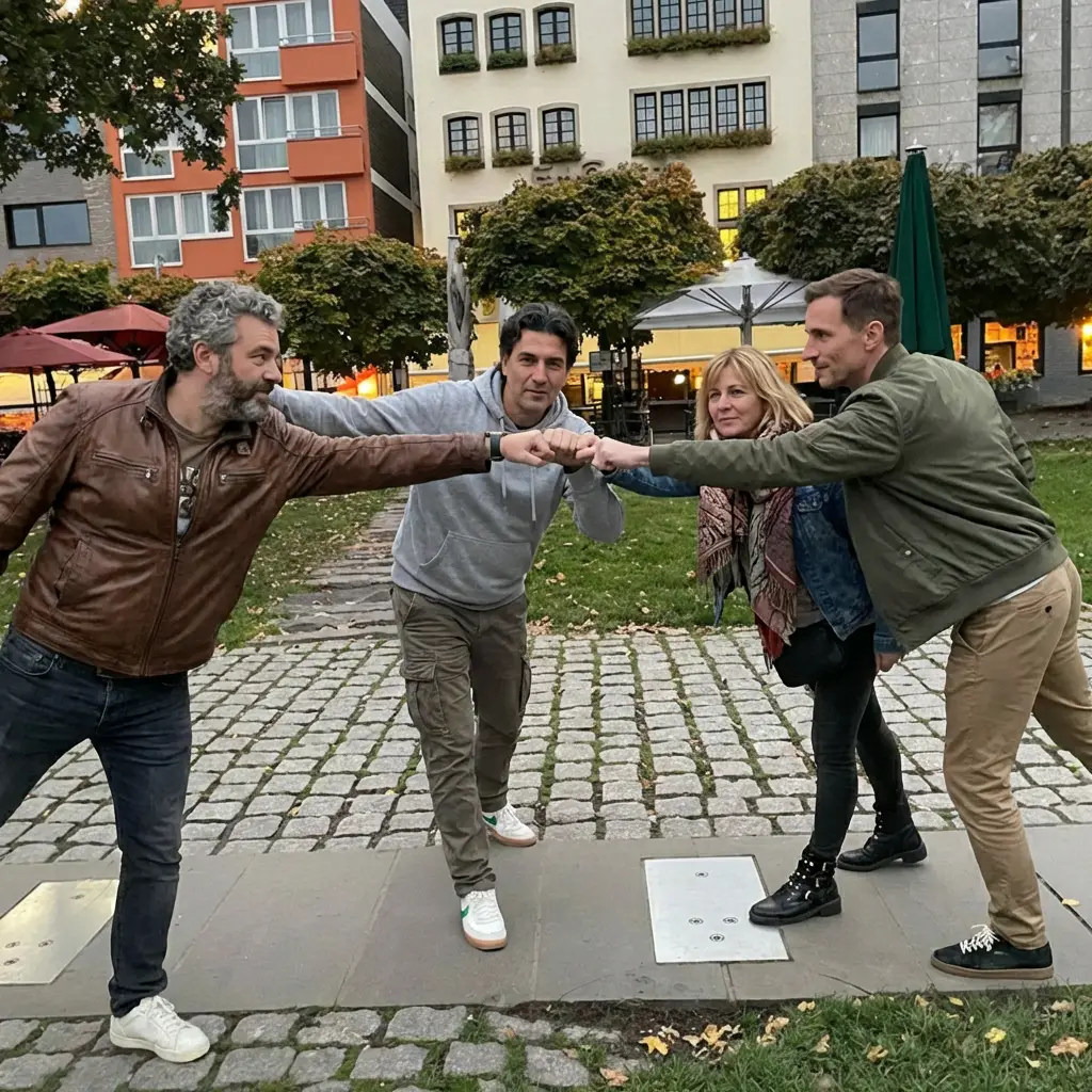 Team Zimsschnecken bei der Urban Challenger Stadtrallye in Köln – Stadtrallye