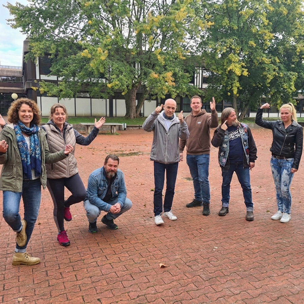 Team at the Courtyard Hunting challenge in Berlin