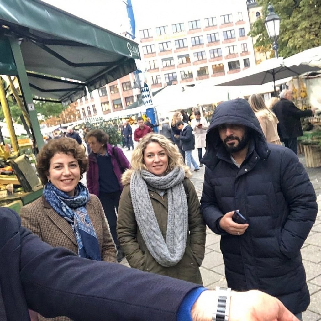 Team moment in Berlin-Kreuzberg