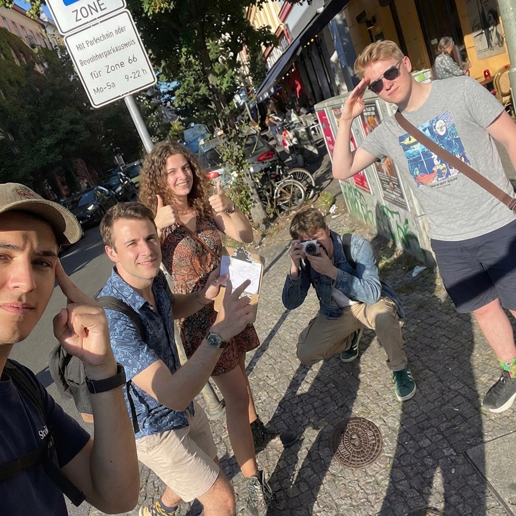 Wildlife spotting proof photo in Berlin