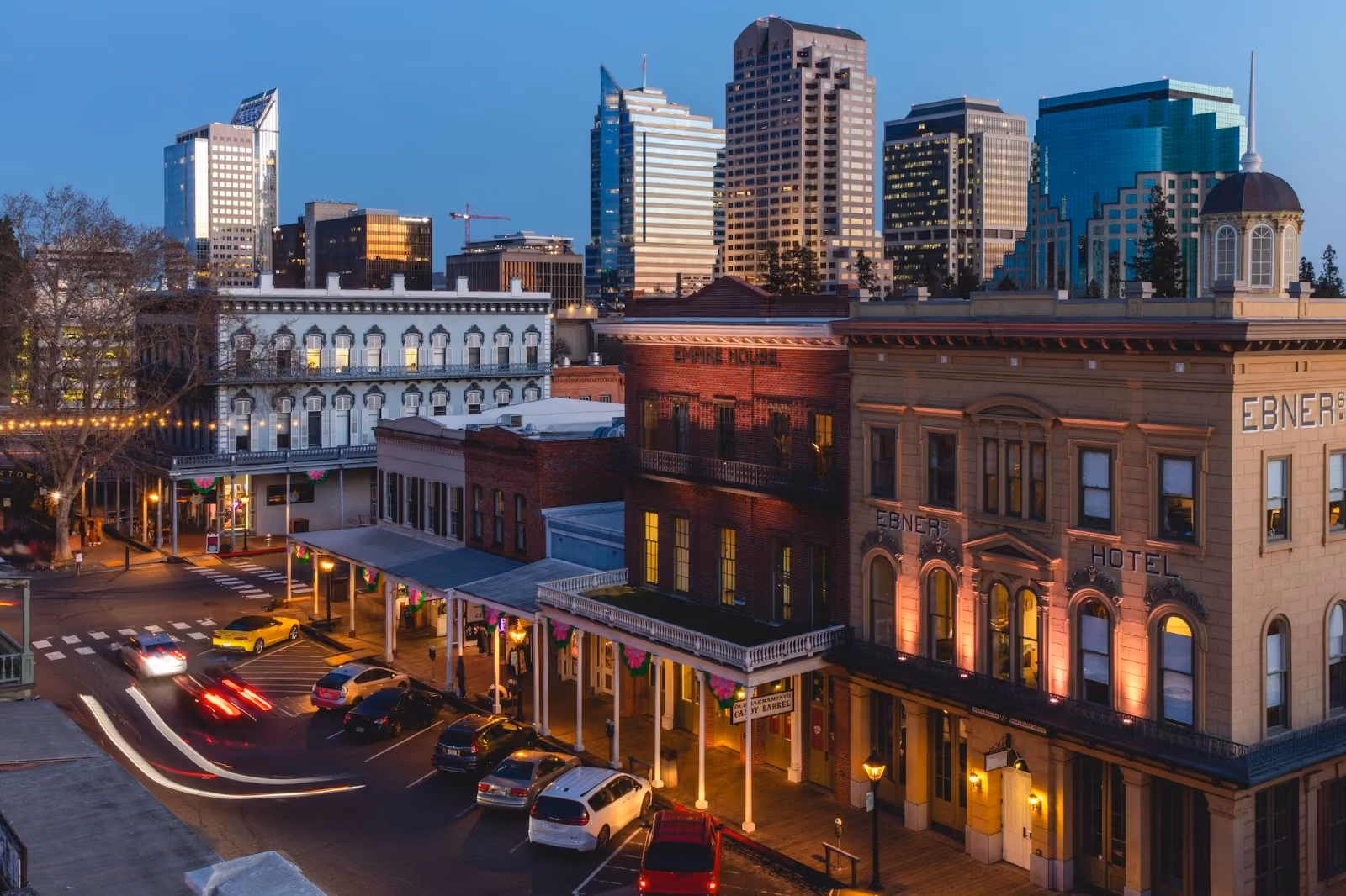 Sacramento storefronts