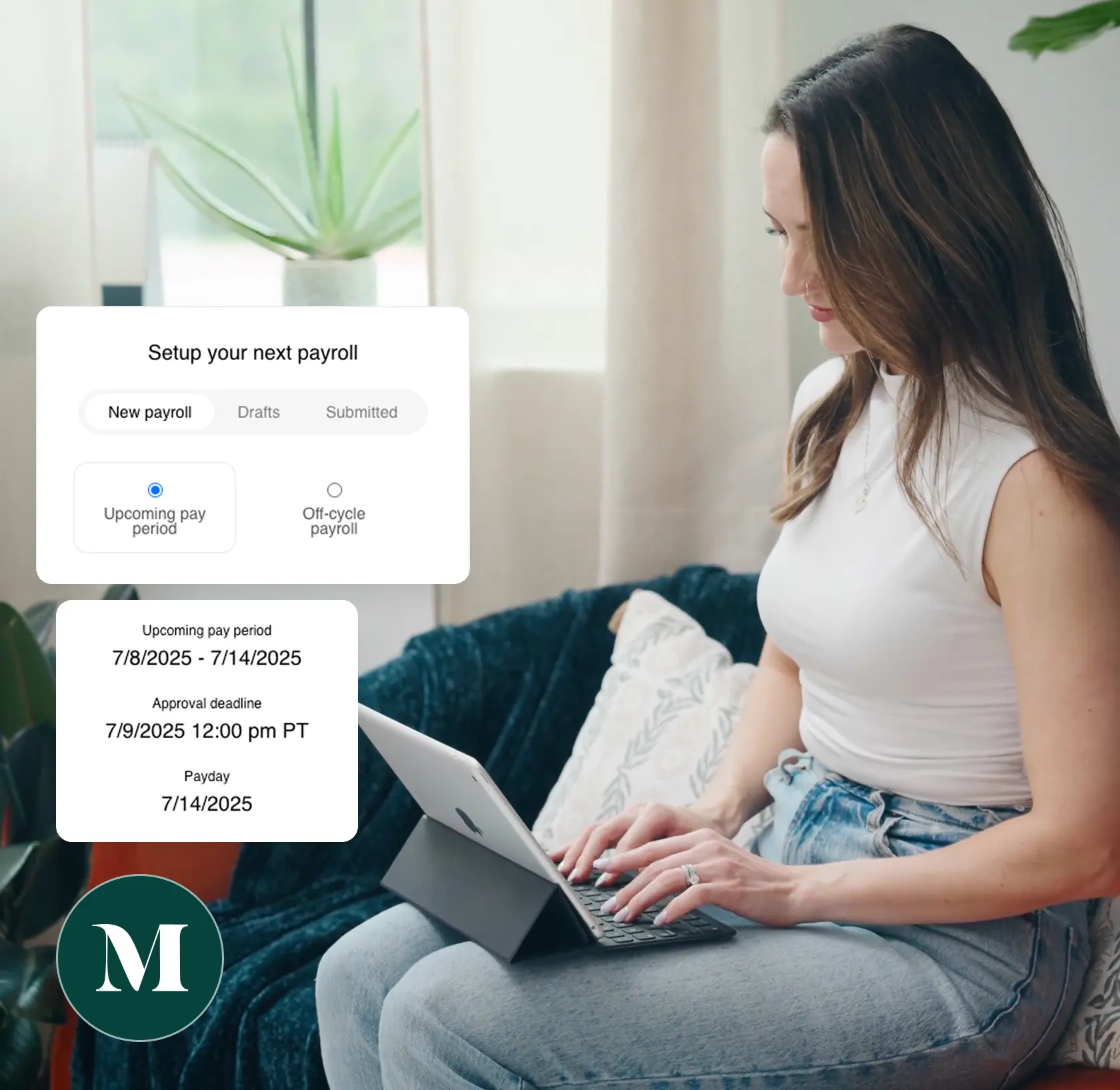 Payroll screen