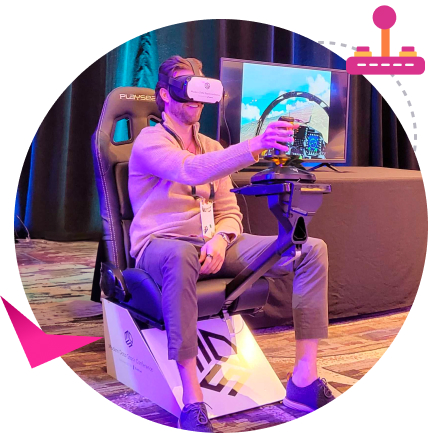 Our Expert Event Entertainment Team (EEET) is ready to help you find the final pieces to complete your event vision. Whether that means implementing an existing crowd-pleaser, or coming up with an entirely new event activation, we can’t wait to get started. 