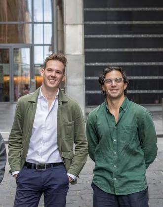 Redactive AI co-founders left to right: Andrew Pankevicius and Alexander Valente