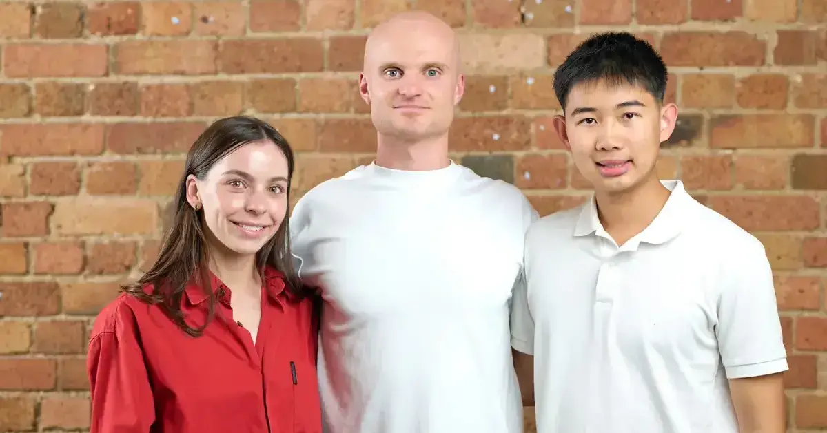 Superstat Co-founders: Cordelia King, Kai Bloomfield and Sam Hung