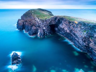 Ynys Lochtyn in Wales