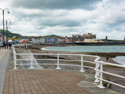 The Aberystwyth promenade