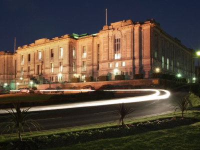 The National Library of Wales in Aberystwyth