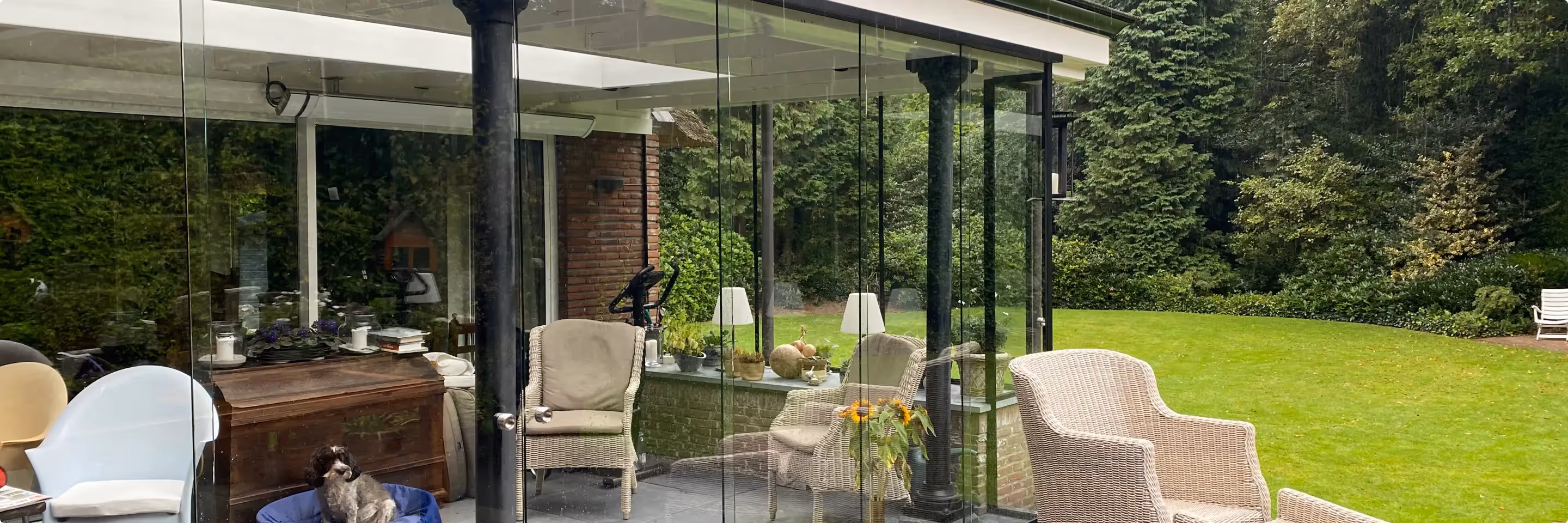 Tuinkamer veranda doorwerth