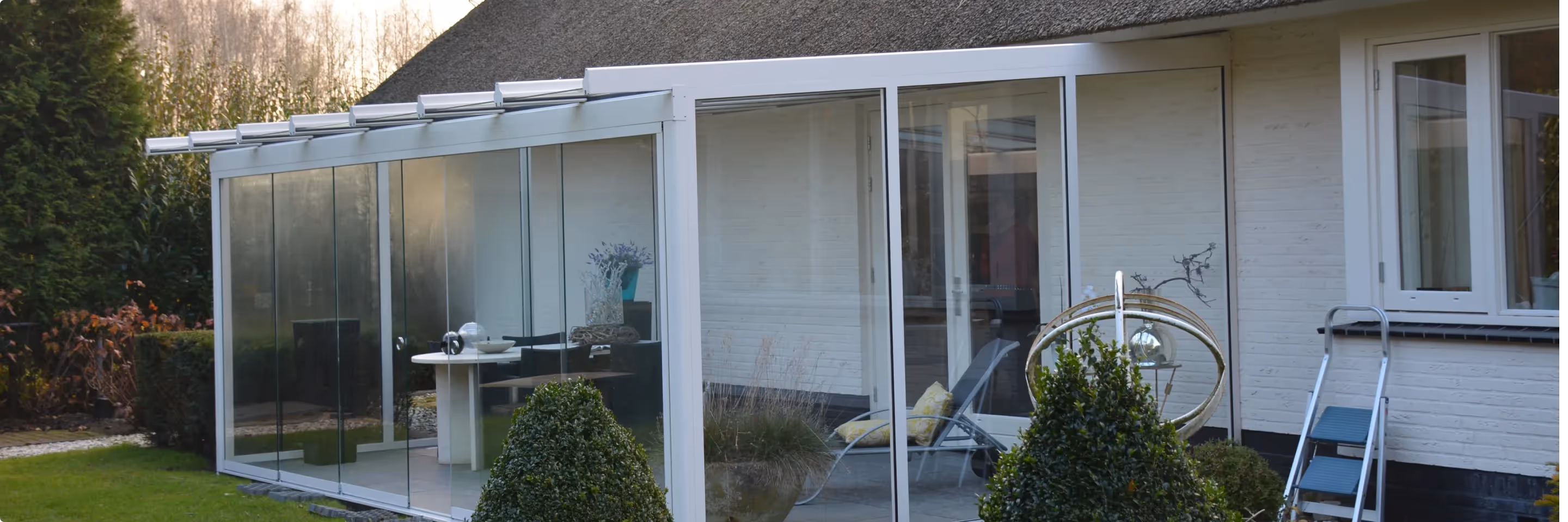 Tuinkamer met overstek Enschede