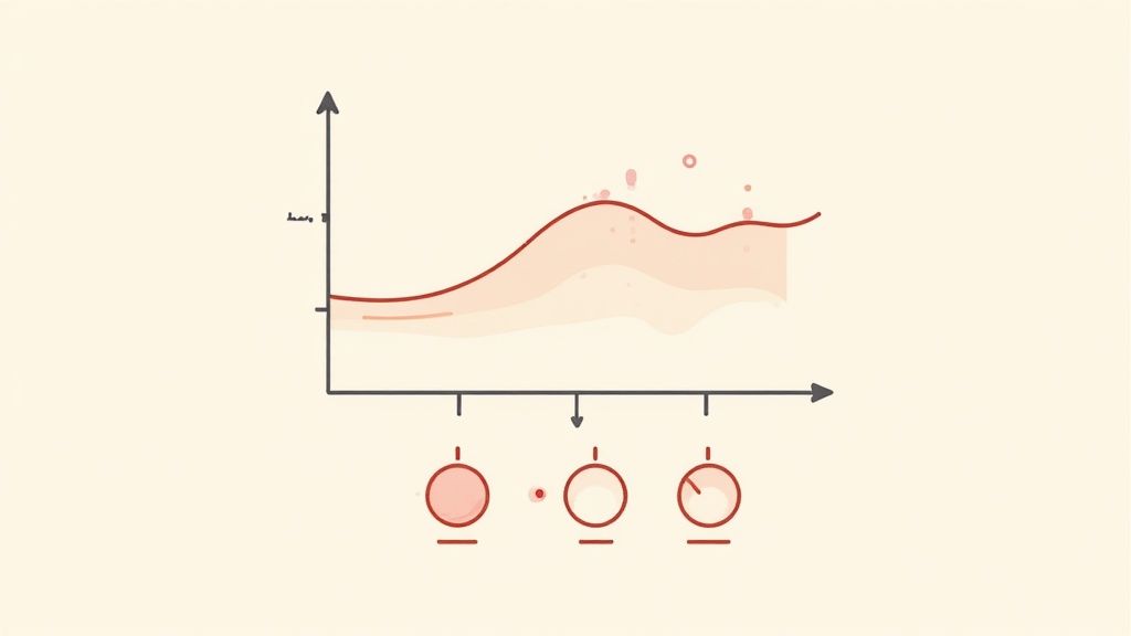 A compressor plugin interface showing knobs for threshold, ratio, attack, and release.