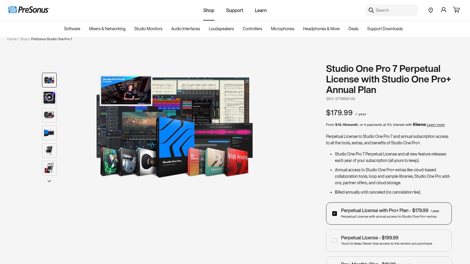 PreSonus (Studio One)