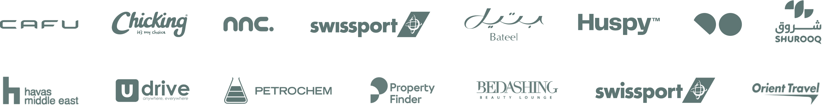 Trusted by Chicking, Huspy, NNC, FinFlx, Havas, and other UAE companies