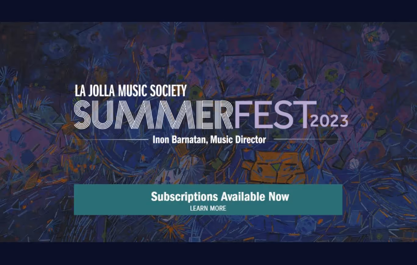 La Jolla SummerFest 2023: The Great Unknown