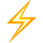 Yellow lightning bolt icon representing high voltage or electricity.