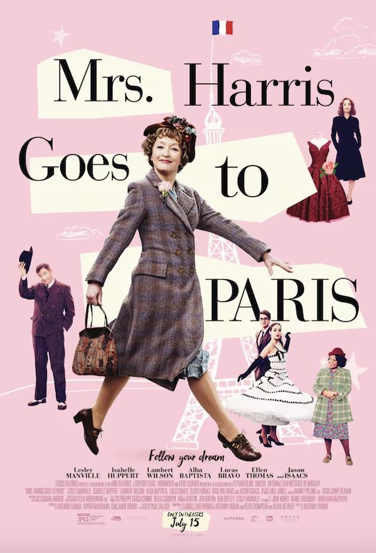 Mrs. Harris Goes to Paris poster