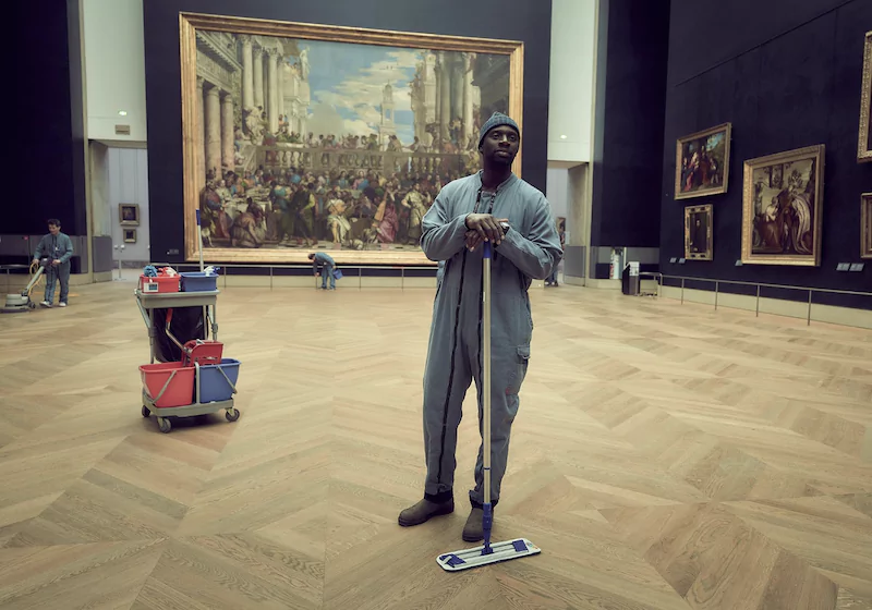 Omar Sy in Lupin © Netflix, Inc. 