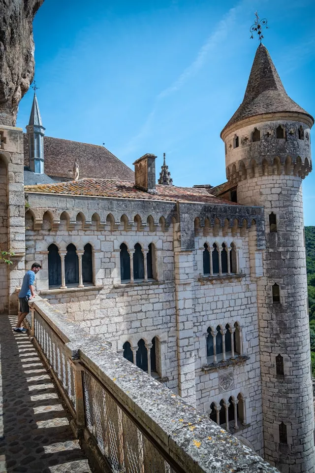 Inside the walls of Rocamadour 