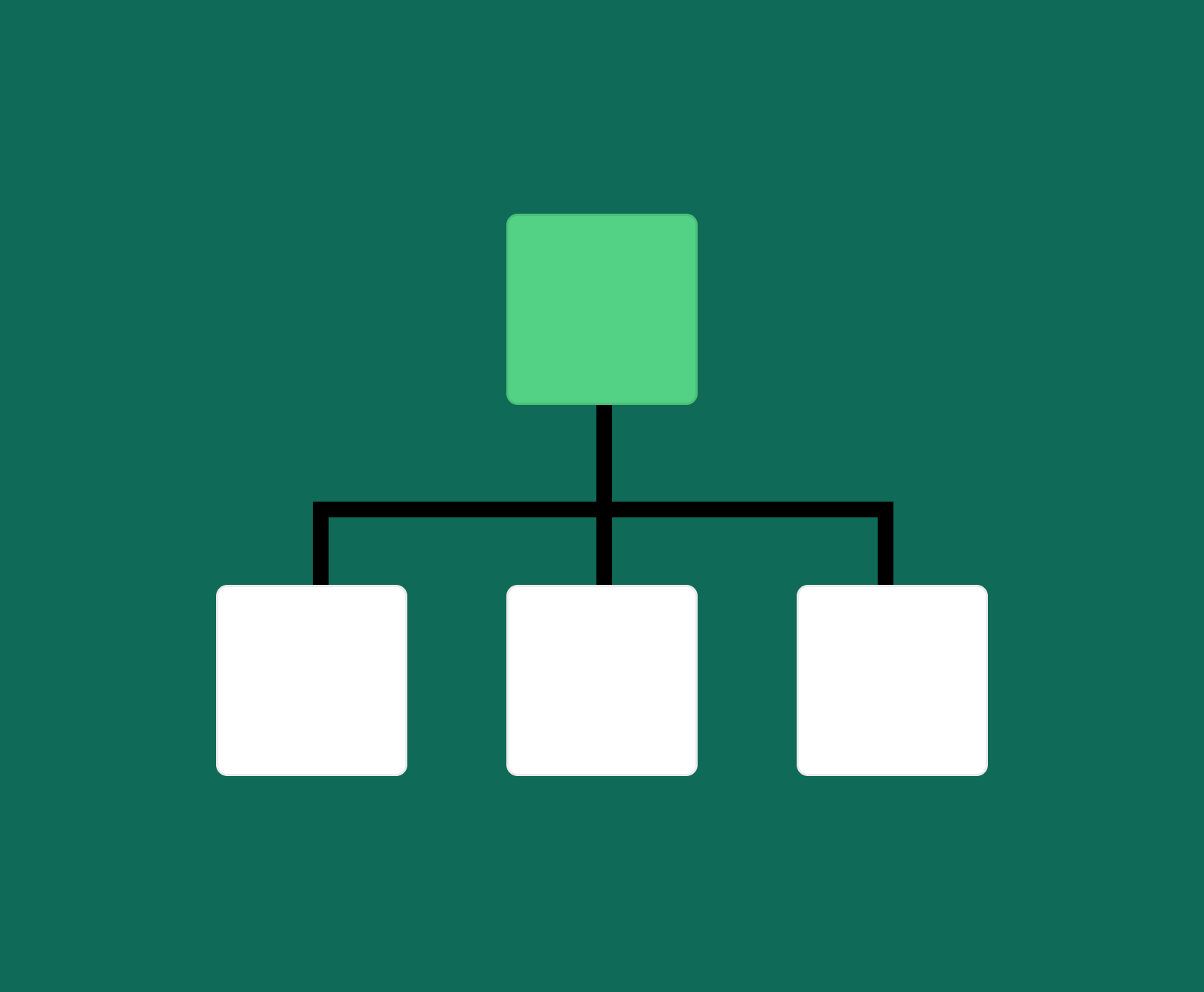 An illustration of a hierarchy of pages to represent web page indexing