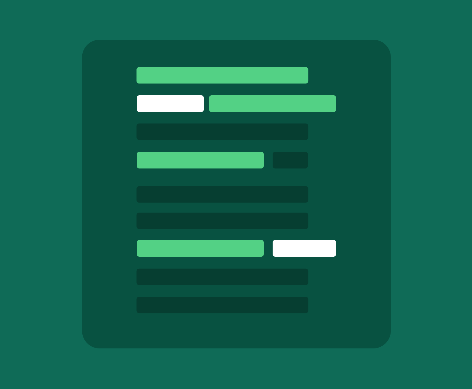 An illustration used to represent keyword placement