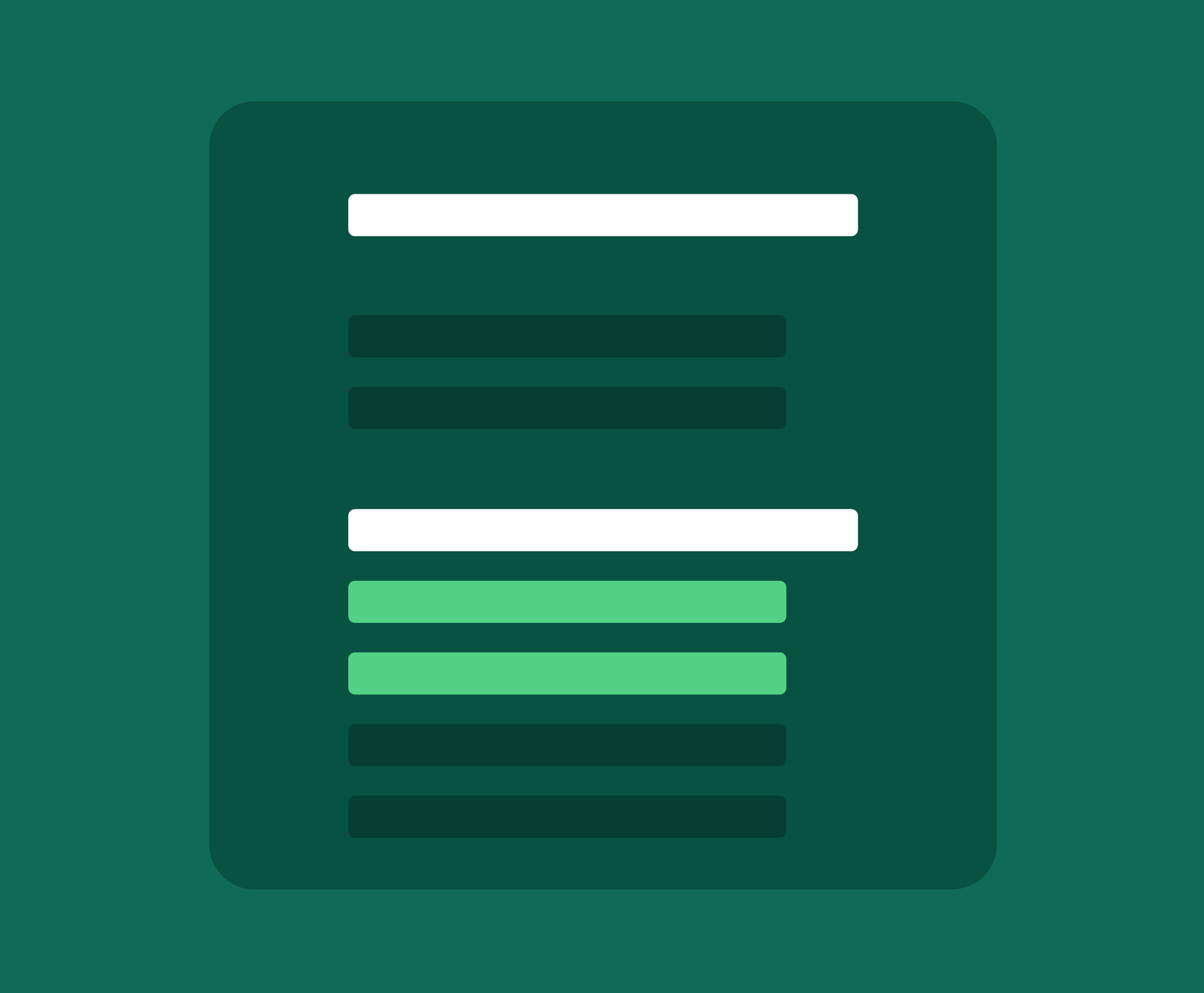 An illustration of content optimized for on-page SEO