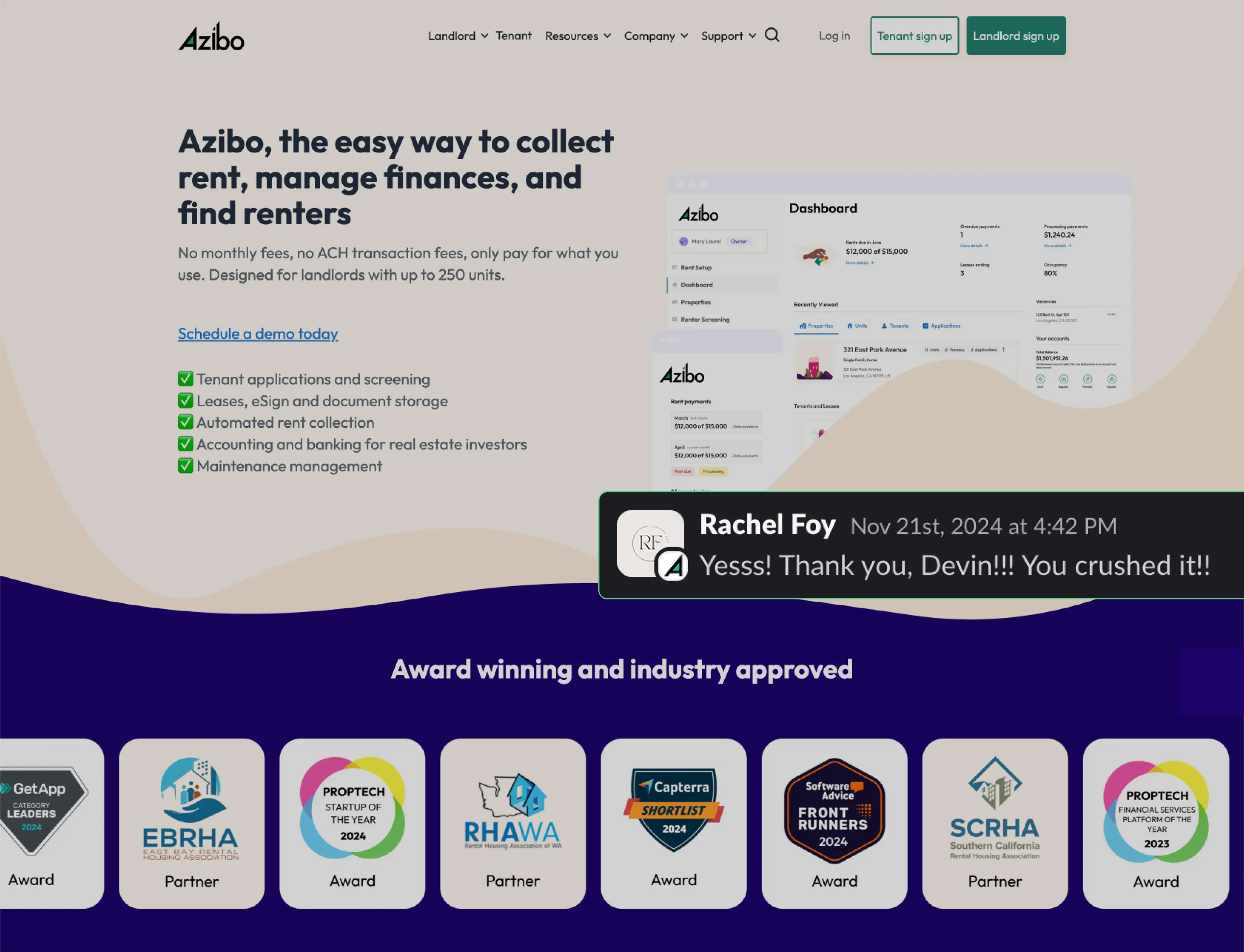 An image of client feedback regarding Spirra Digital's website maintenance service
