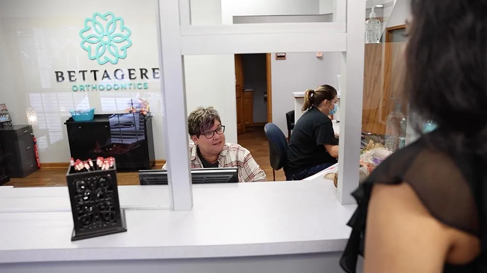 Front desk staff at Bettafere Orthodontics