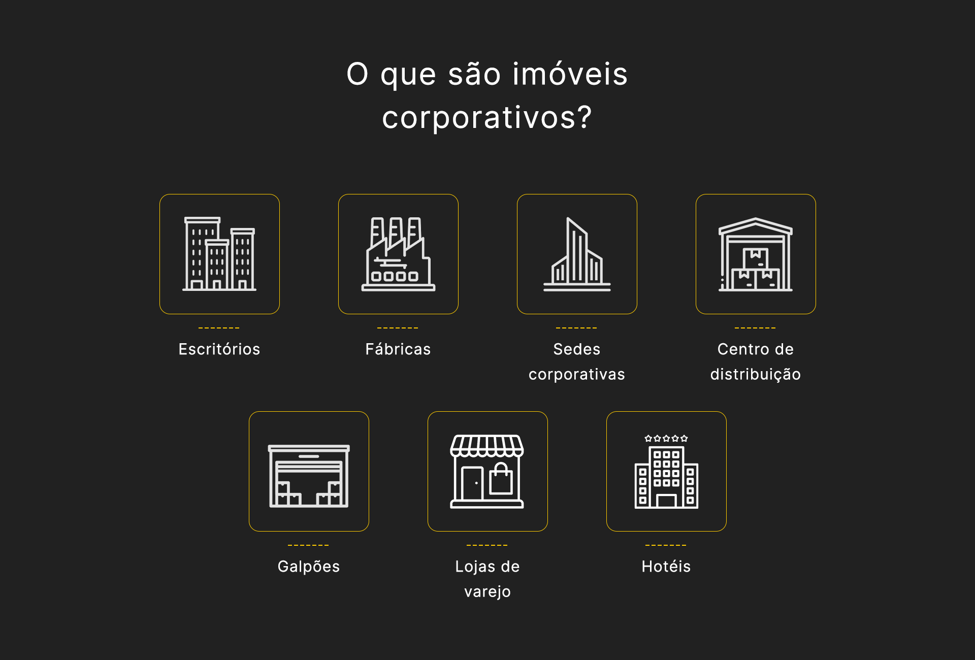 Imóveis corporativos