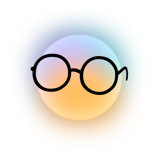 Charlie, represented by a friendly yellow orb with glasses.