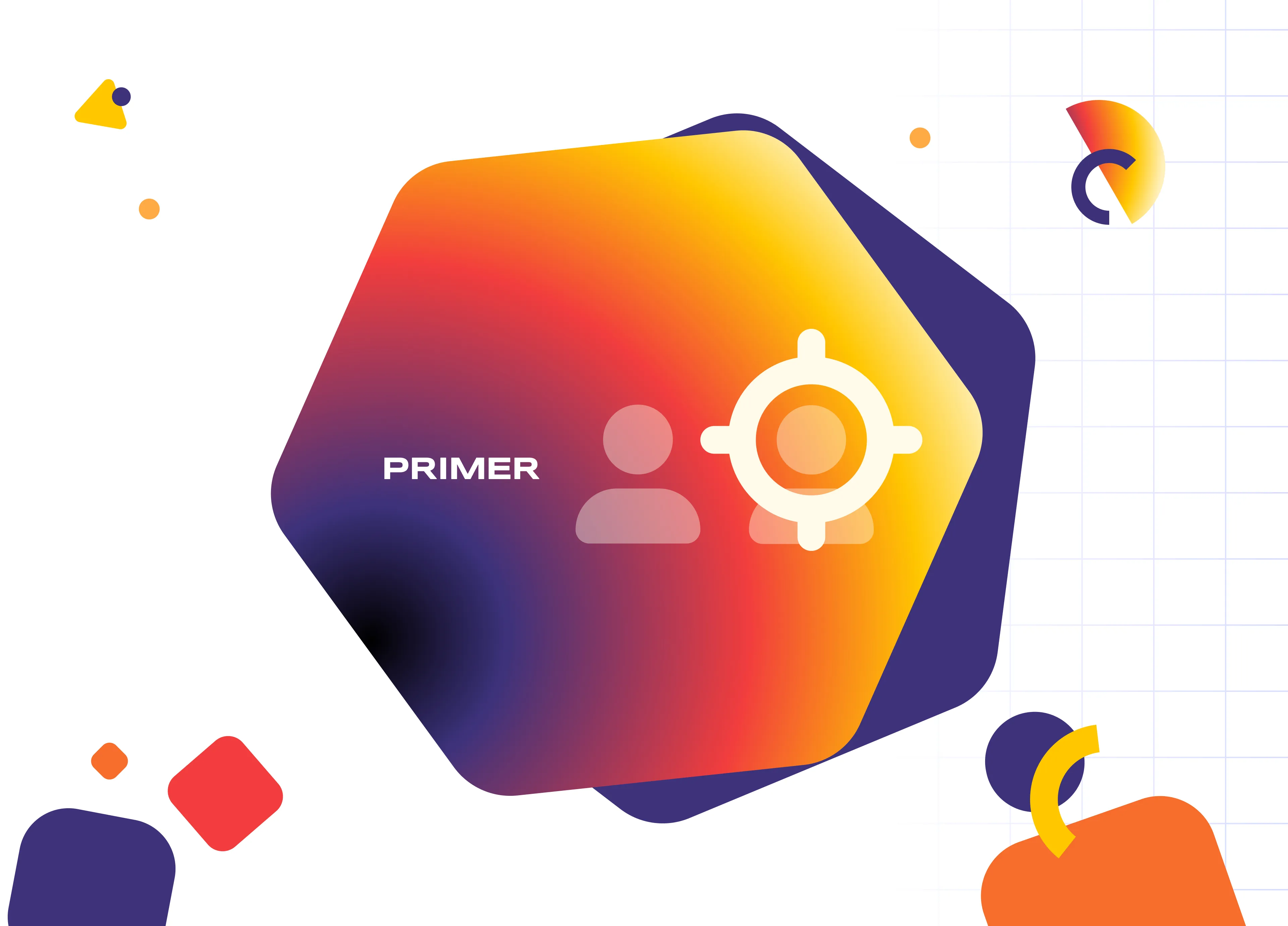 Image showing an A/B test comparison between Primer audience targeting and Facebook native targeting