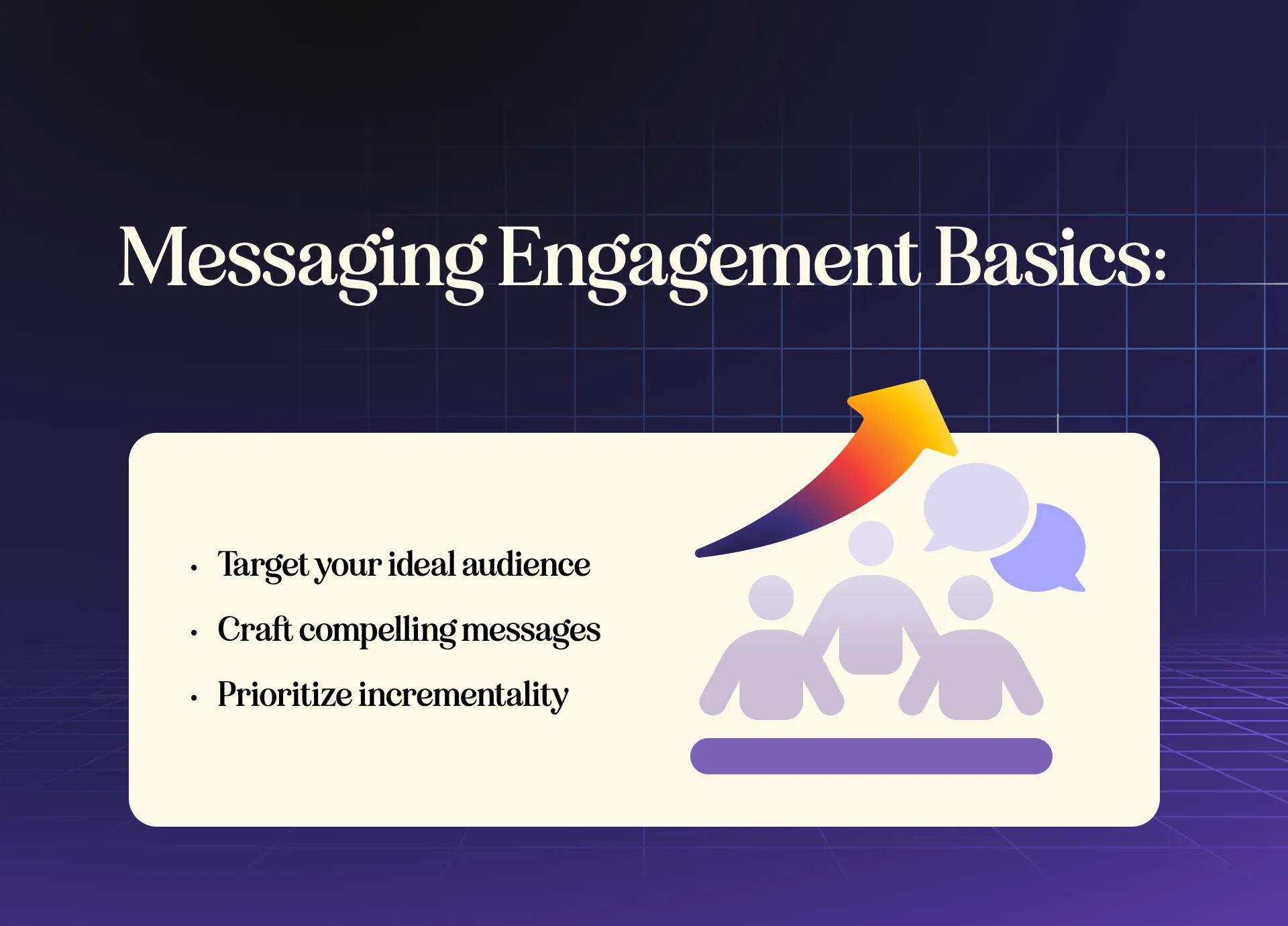 Marketing infographic illustrating a B2B data or targeting concept