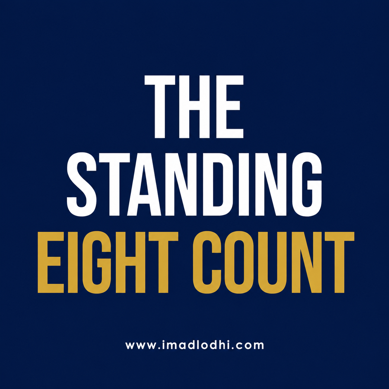 The Standing Eight Count - leadership article by Imad Lodhi