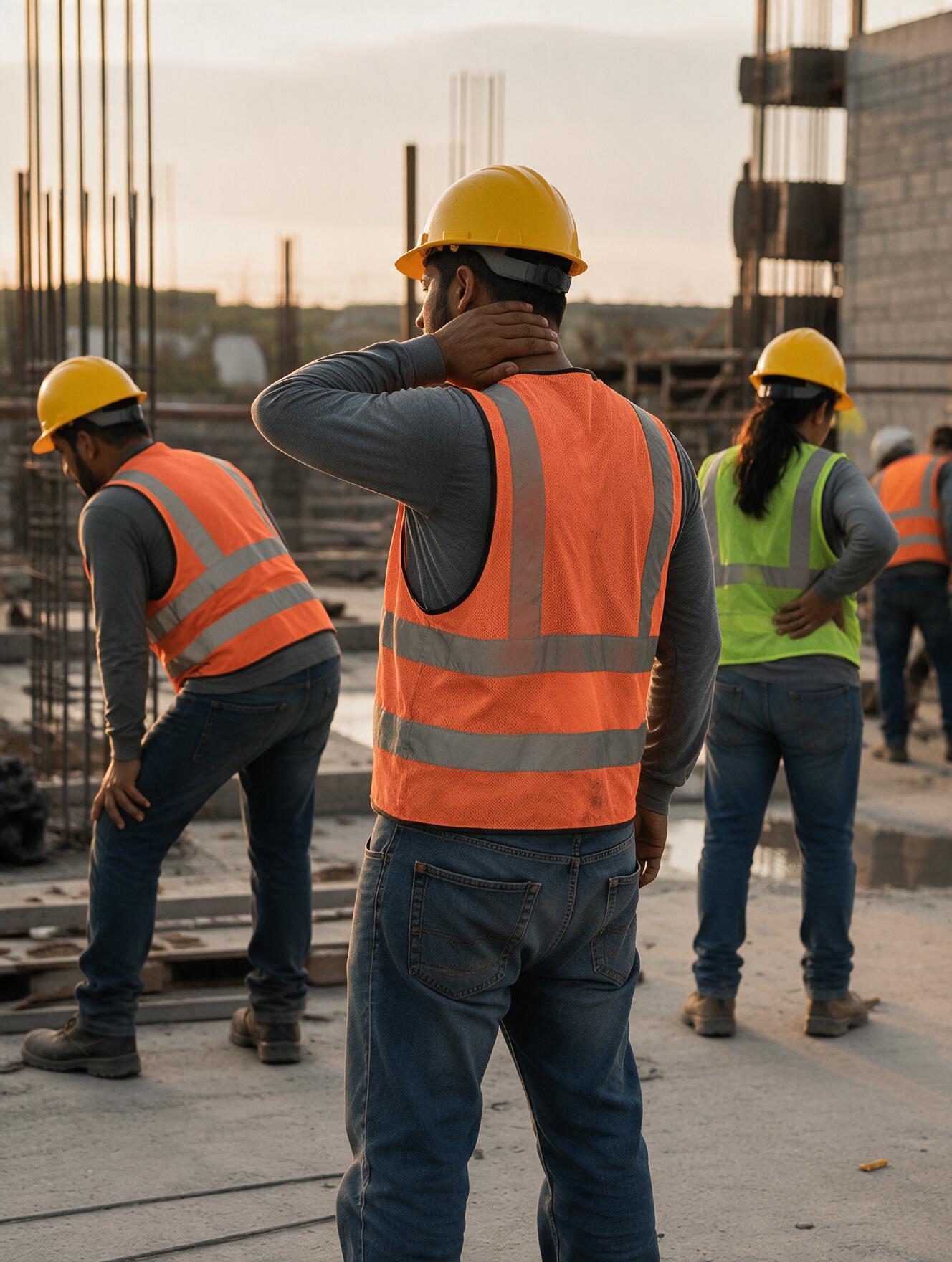 Trabajadores con molestias musculoesqueléticas