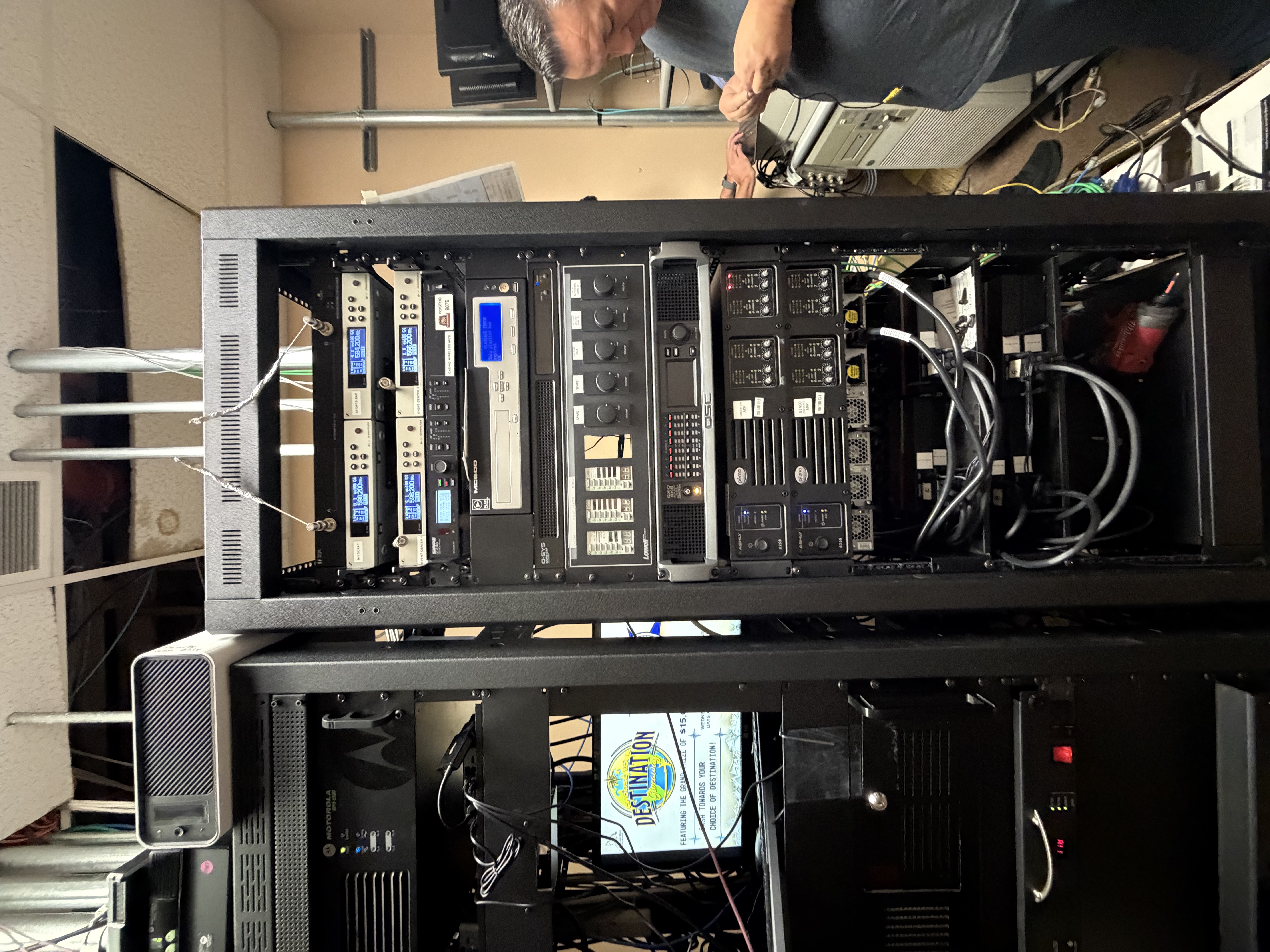 Clearwater River Casino & Lodge &mdash; headend environment after cleanup