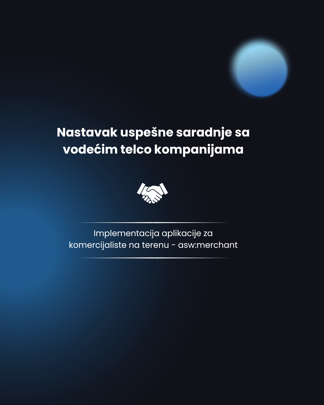 Jačanje partnerstva sa vodećim telco kompanijam uz novo digitalno rešenje za komercijalne timove