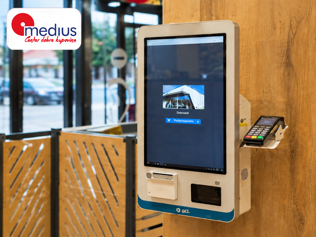 Prve samouslužne kase u Medius supermarketima
