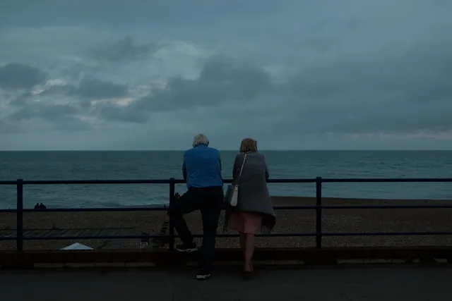 couple on the seafront