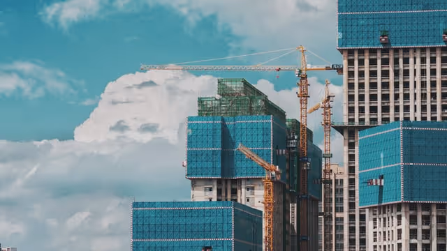buildings under construction