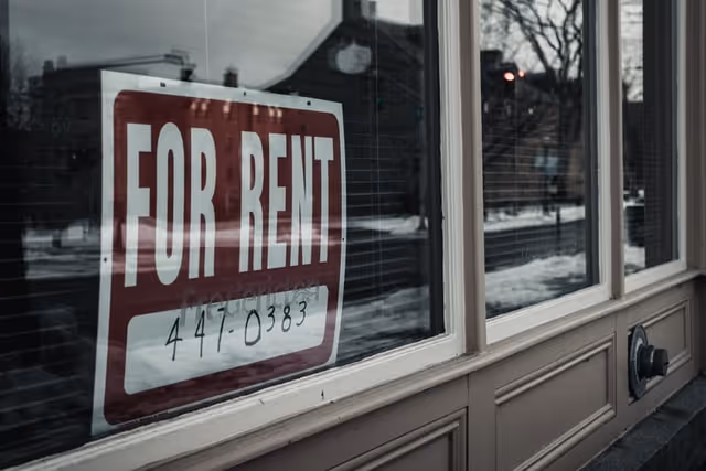 rent sign