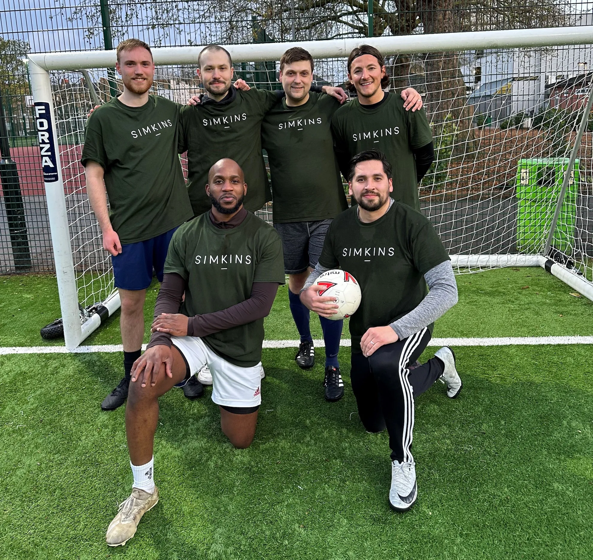 Simkins FC team photo