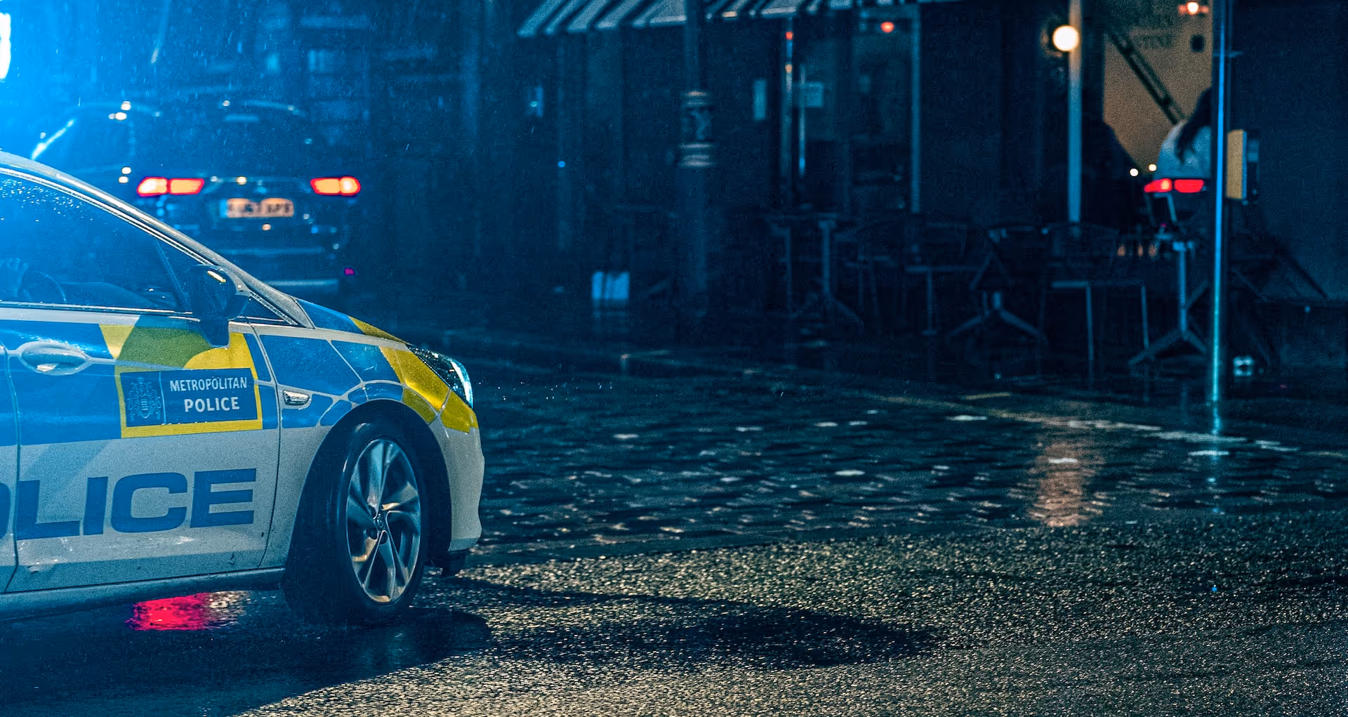 London Metropolitan Police car